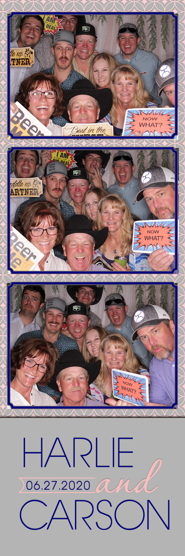 Carson and Harlie's Wedding | View more photos from the event at gallery.photoboothbillings.com/u/PhotoBoothBillings/Carson-and-Harlies-Wedding